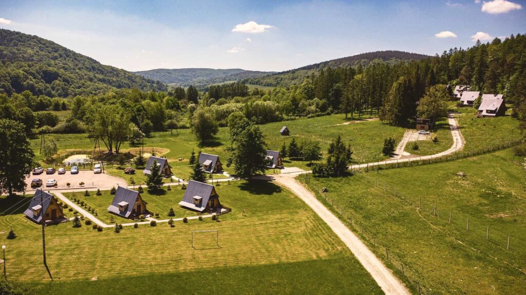 domki Mszana i Tarnawka Beskid Niski